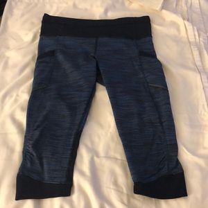 Lululemon run for fun crop- size 8